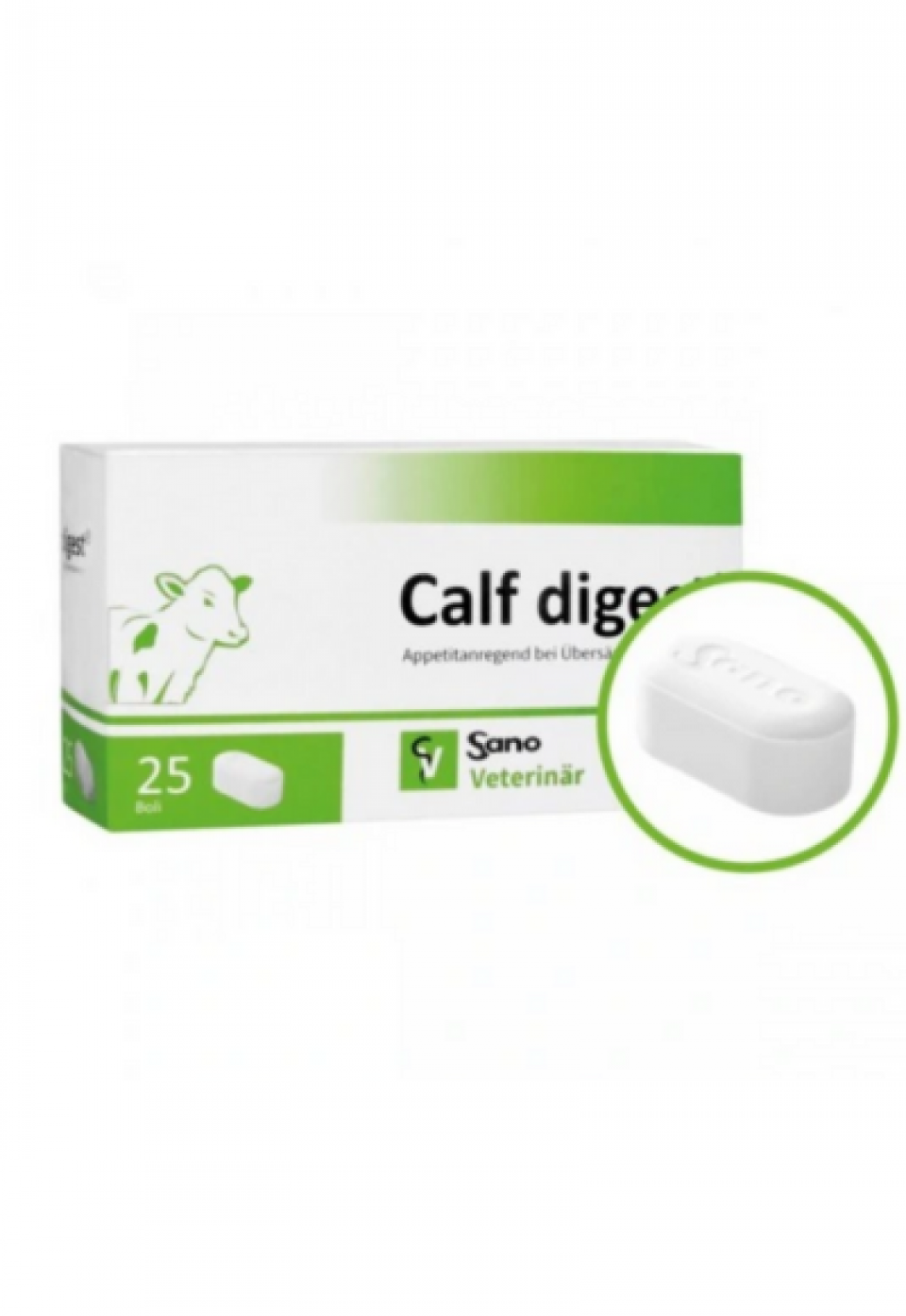 Calf digest 25 tab.